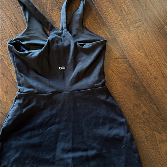 ALO Black Airbrush Real Dress - Picture 6 of 8